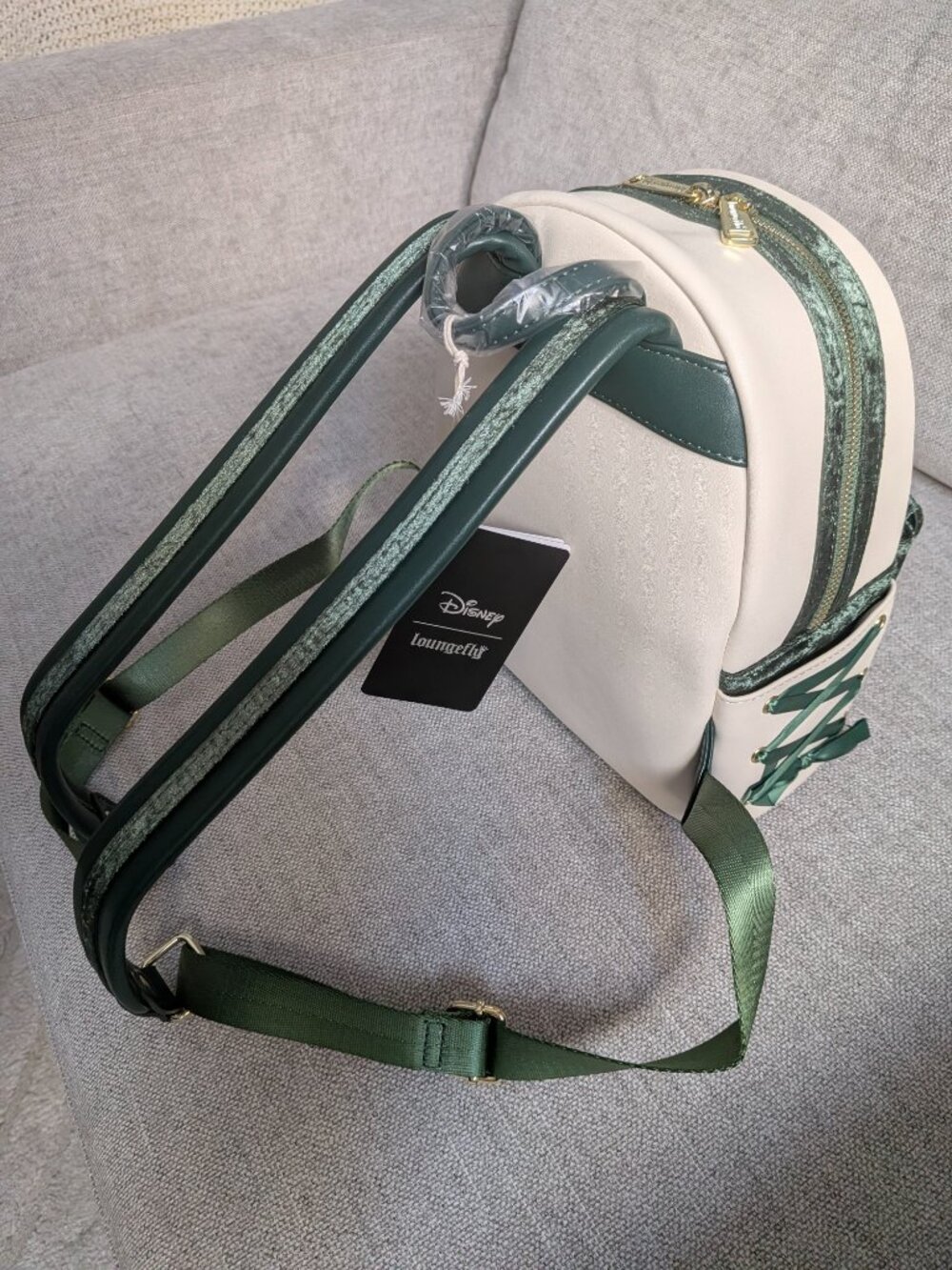 Disney Tinkerbell mini backpack Loungefly exclusive SDCC 2025 Pristine! - Picture 13 of 16
